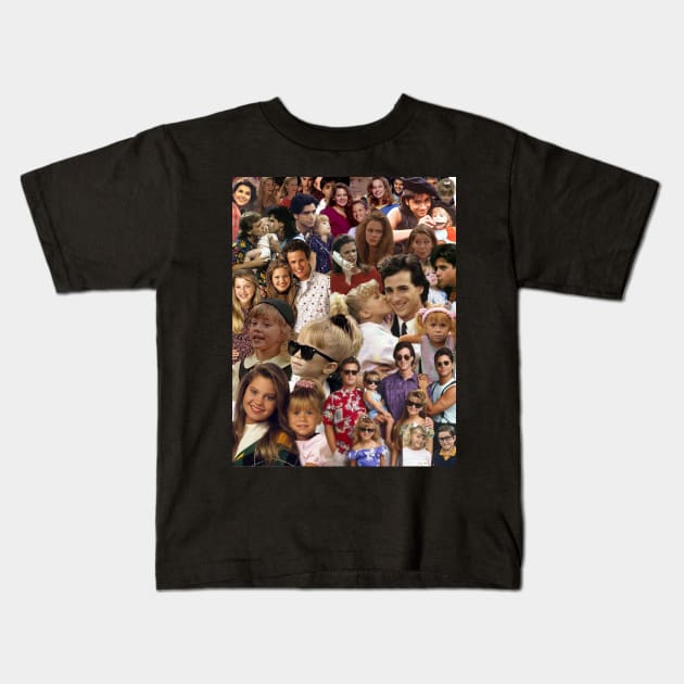 Full House Kids T-Shirt by 90shirtco